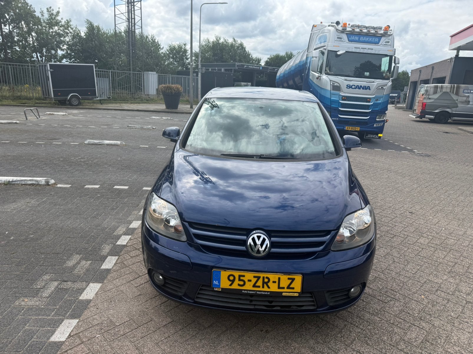 Volkswagen Golf Plus 1.6 75KW 2008 Blauw, Auto's, 4 cilinders, 1200 kg, Particulier, 5 stoelen