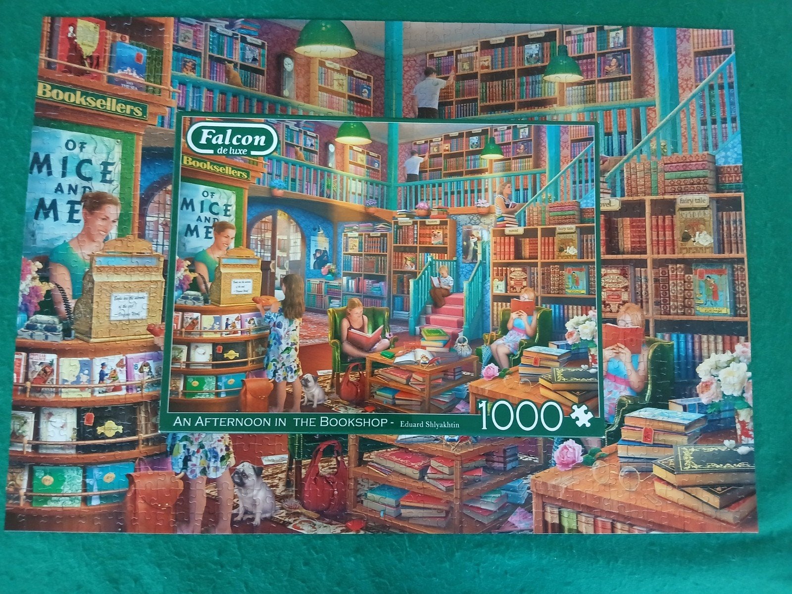 Foto 6 van Falcon puzzels 1000 stukjes