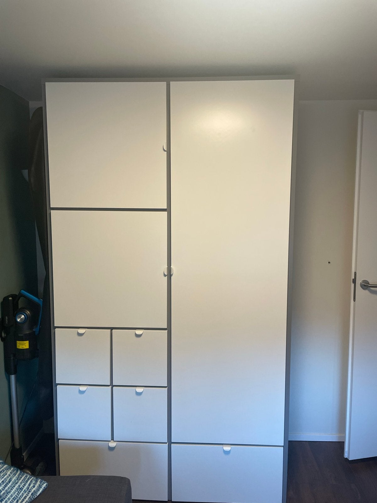 IKEA Visthus Kledingkast met lades en hangruimte, Ophalen, Gebruikt, 100 tot 150 cm, 200 cm of meer