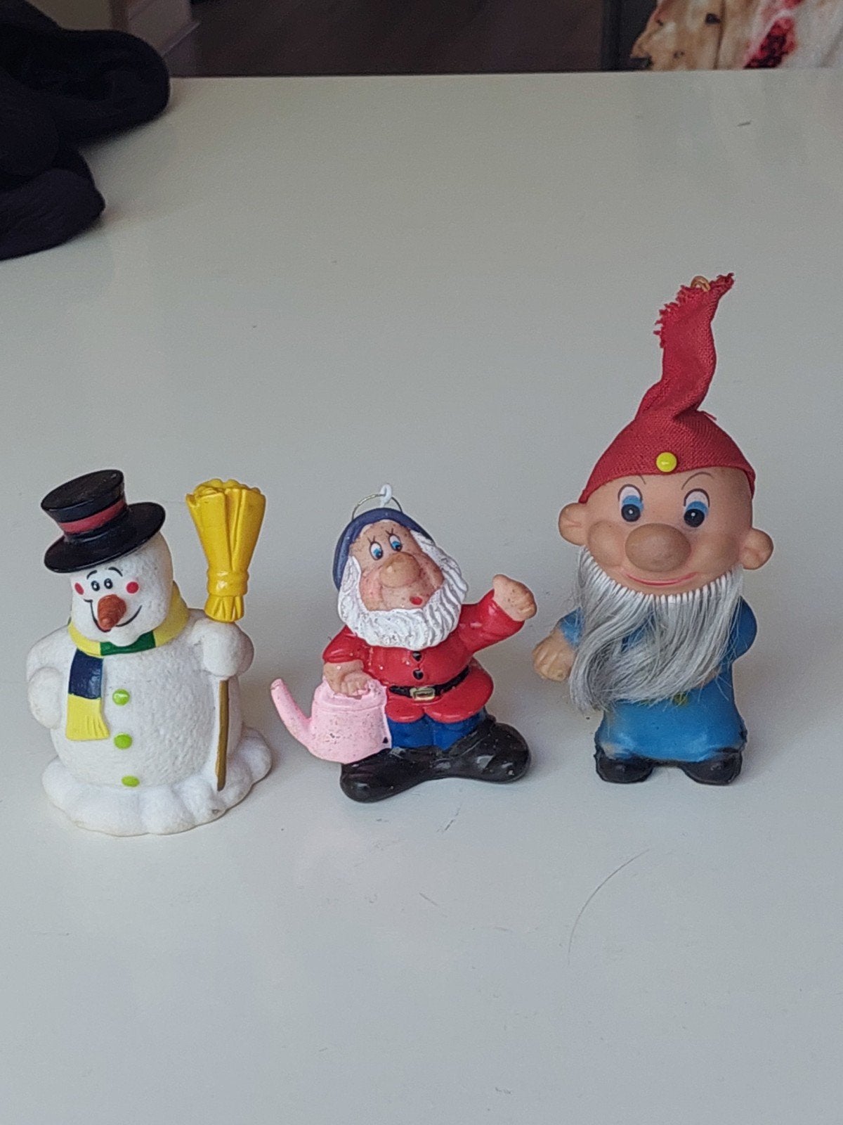 3 vintage kerst figuren, Diversen, Ophalen of Verzenden, Gebruikt