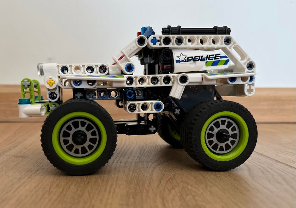 LEGO Technic Politie onderscheppingsvoertuig - 42047, Ophalen of Verzenden, Zo goed als nieuw, Complete set, Lego