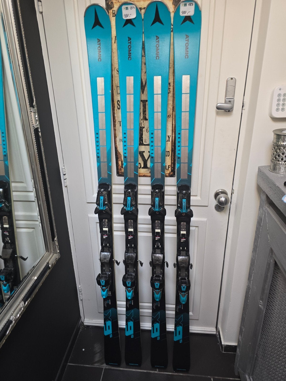 183cm ATOMIC REDSTER X9S REVOSHOCK RVSK VOOR KENNER, 180 cm of meer, Ophalen of Verzenden, Zo goed als nieuw, Carve