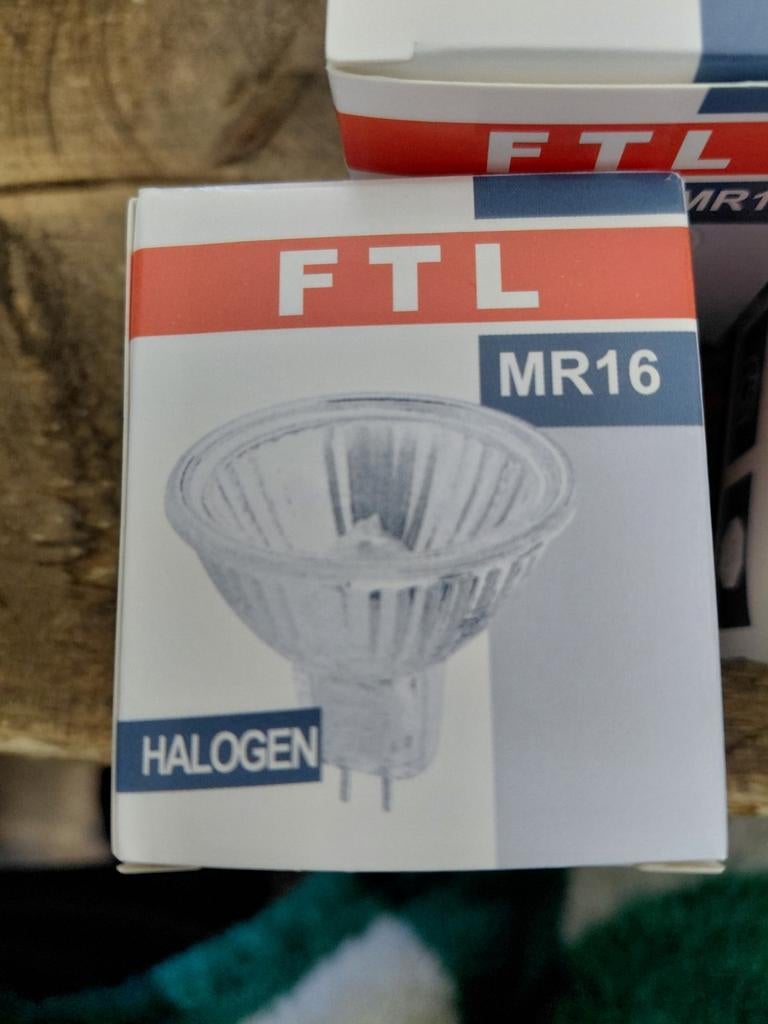 12x Dimbare 12V 35W Halogeen Priklampen MR16, Ophalen of Verzenden, Nieuw
