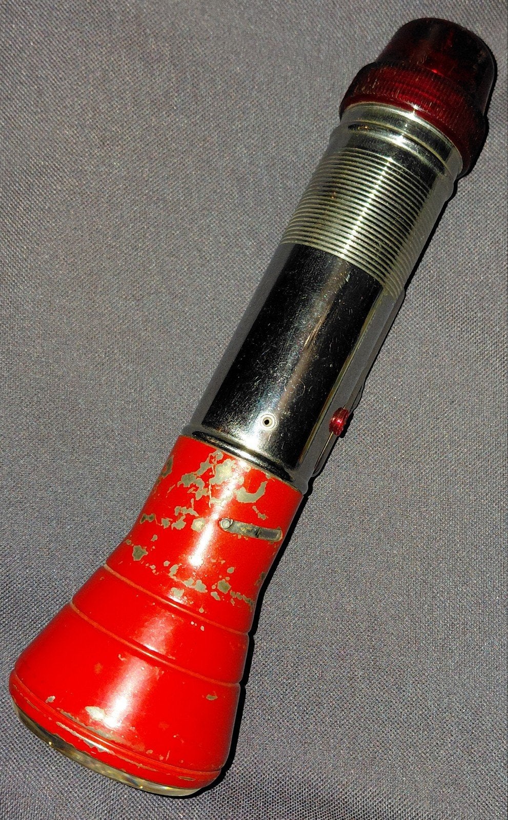 Antieke Vintage Pirelli Tricolore Zaklamp Signaal Lamp, Ophalen