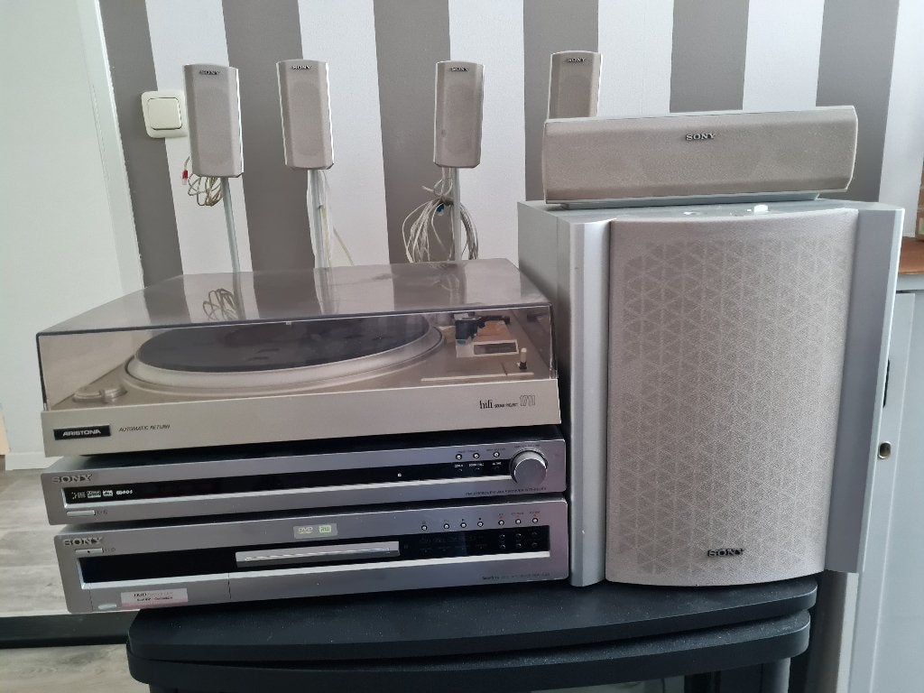 Stereo toren Sony, Ophalen, Gebruikt, Tuner of Radio, Sony