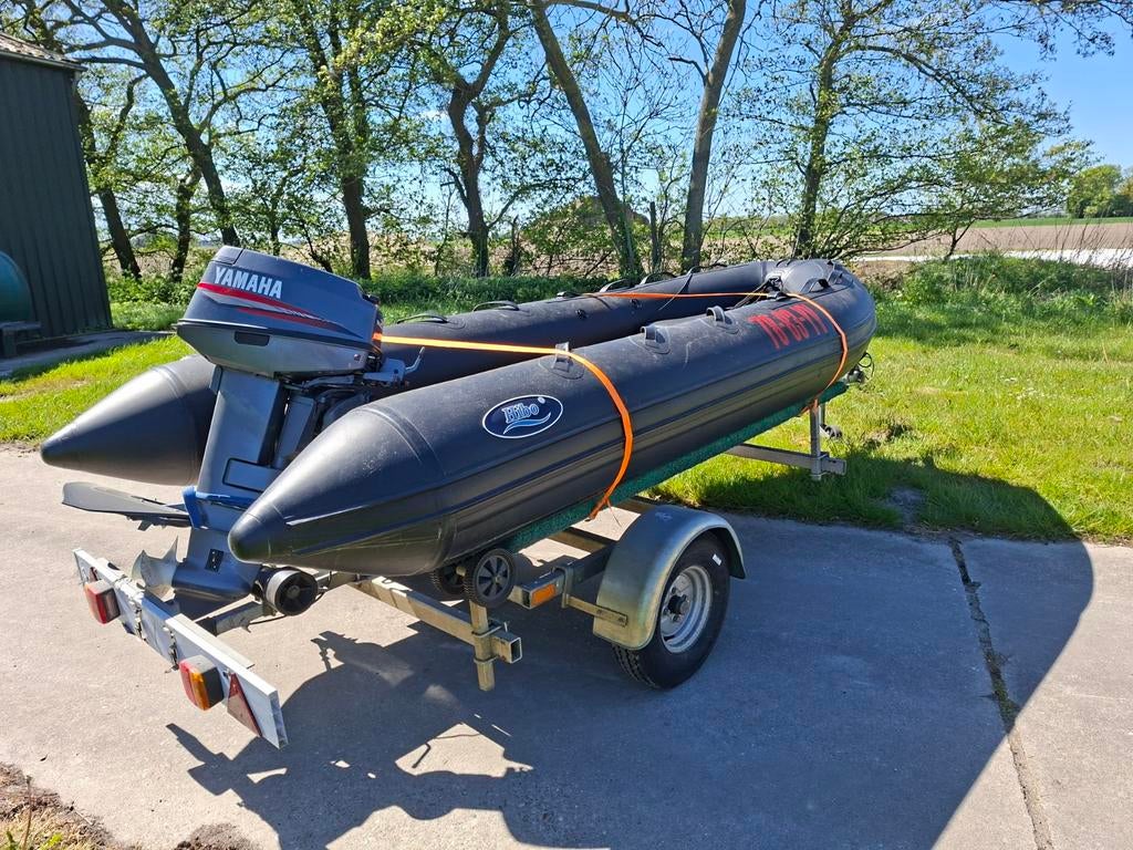 Hibo 360 Rubberboot 20pk, Trailer en Watersport Accessoires, Ophalen, Buitenboordmotor, Hibo