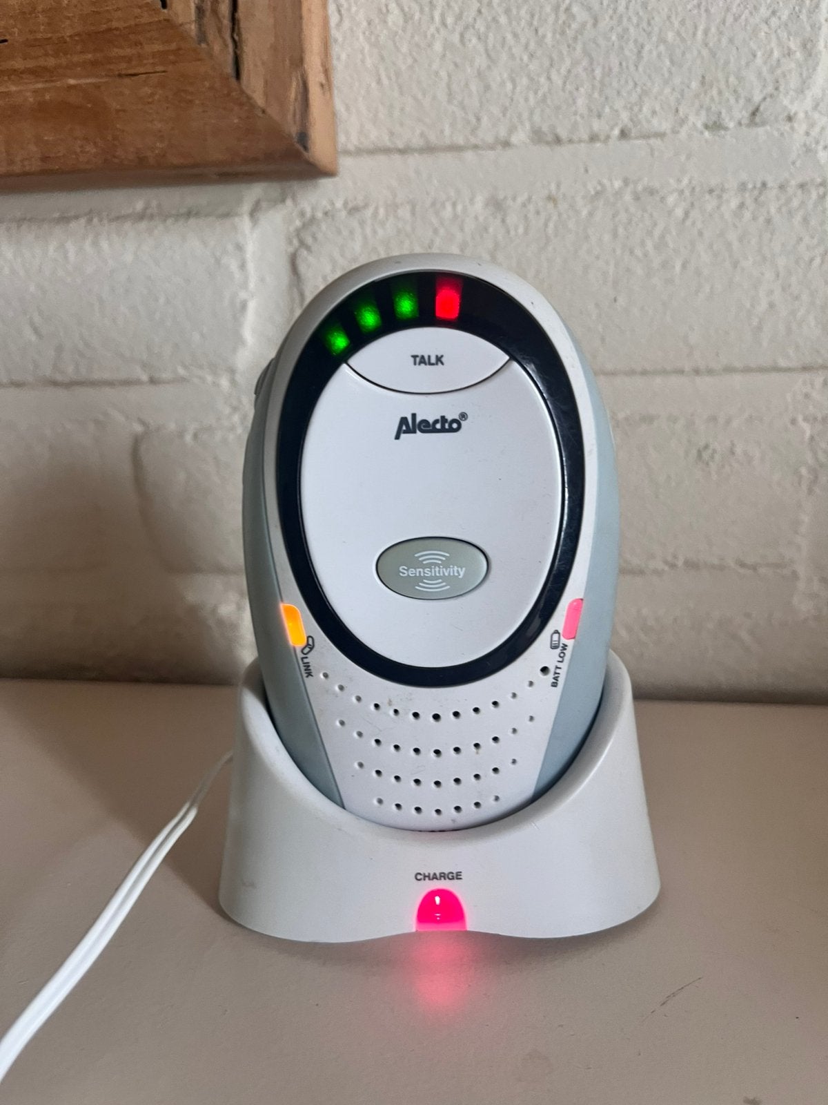 Babyfoon alecto dbx-85 eco dect, Ophalen of Verzenden, Gebruikt, 250 meter of meer, Terugspreekfunctie
