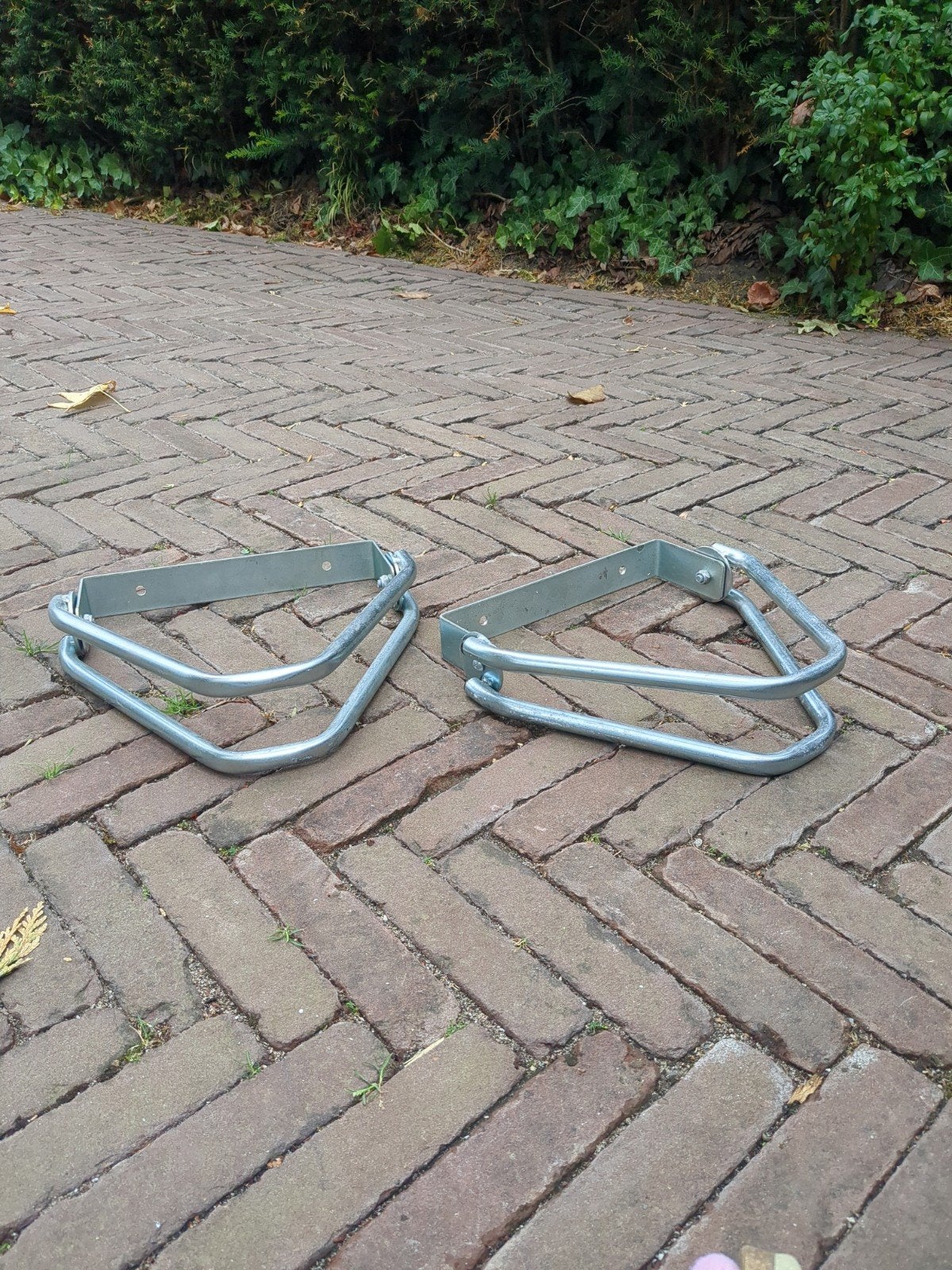 Fietsen standaard / Wandbevestiging (2 stuks), Ophalen of Verzenden, Gebruikt