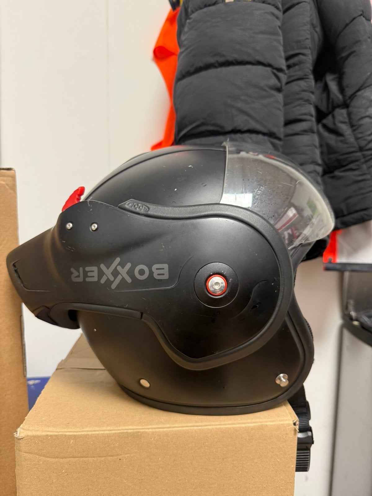 Roof boxer helm maat L, Overige merken, Systeemhelm, Heren, Ophalen of Verzenden