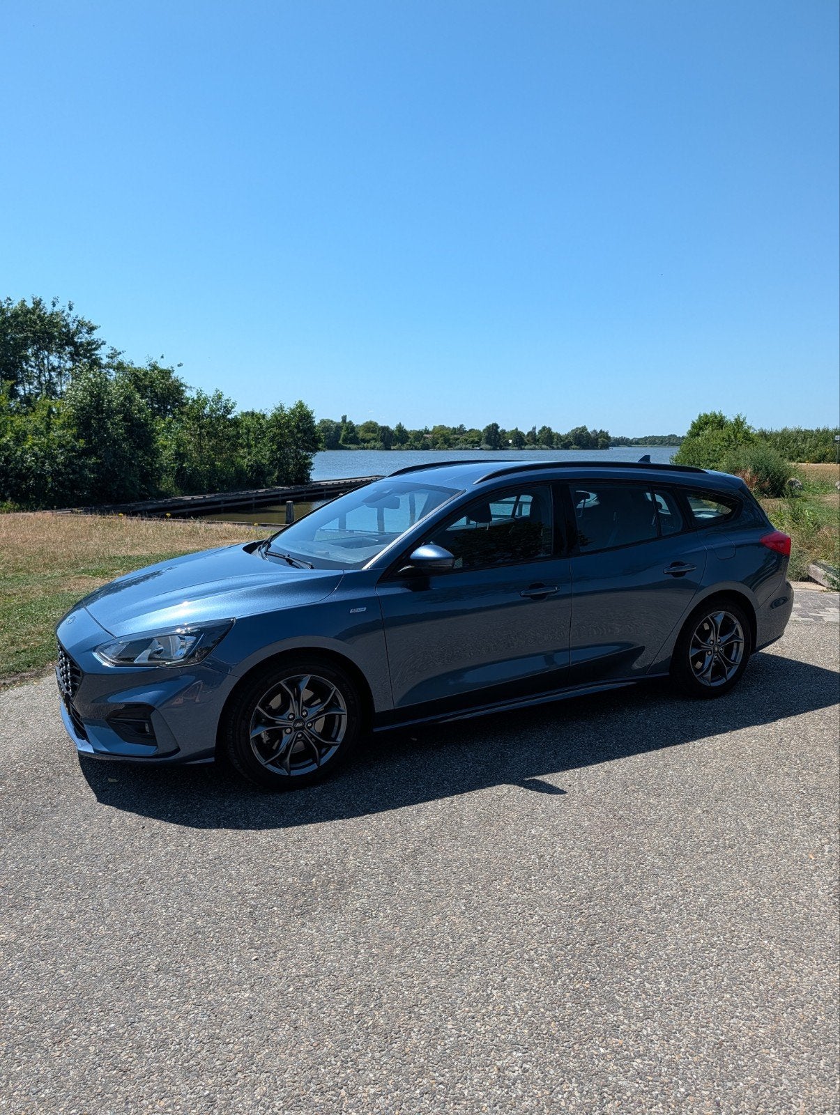 Ford Focus 1.0 Ecoboost ST line 125pk 2019 Blauw, 125 pk, Origineel Nederlands, Stationwagon, Particulier