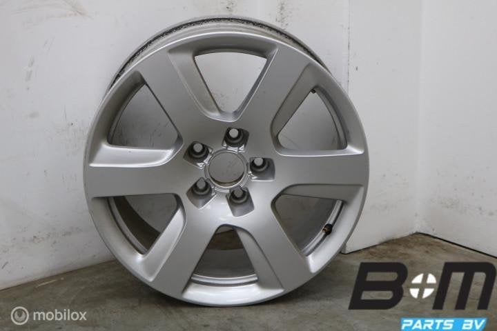 1 lsose 17 inch lichtmetalen velg Audi A6 4G 4G0601025BK, Auto-onderdelen, Banden en Velgen, Gebruikt, Velg(en)