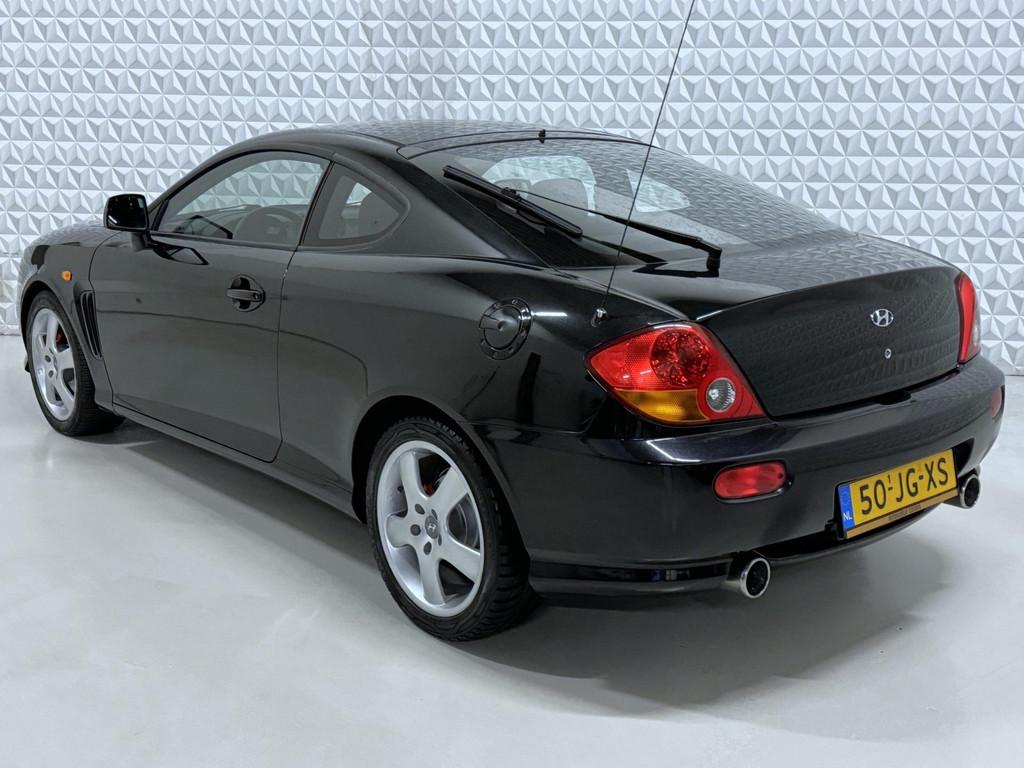 Hyundai Coupé 2.7i V6 FX met onderhoudshistorie! (2002), Auto's, Hyundai, Gebruikt, Coupé, 4 stoelen, 2656 cc