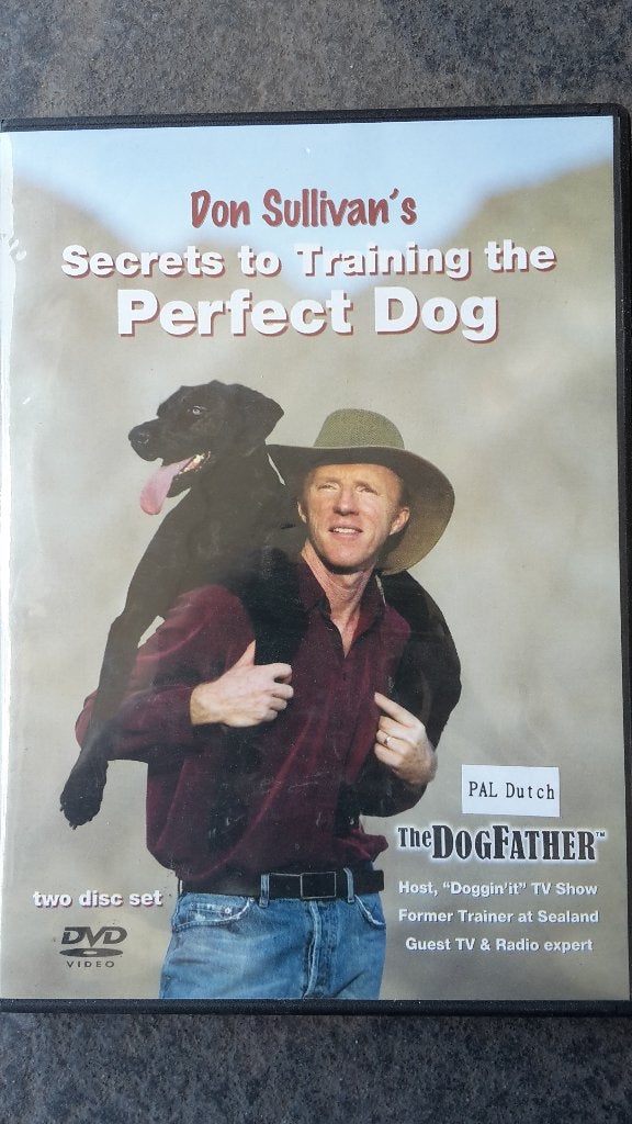 2DVD Don Sullivan's Secrets to training the Perfect Dog, Alle leeftijden, Ophalen of Verzenden, Zo goed als nieuw, Natuur