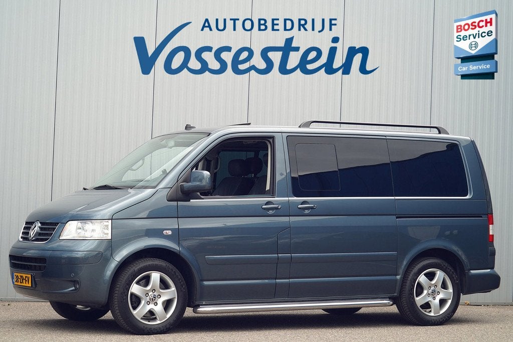 Volkswagen Transporter Multivan 3.2 V6 Highline / NL-Auto /, Auto's, Volkswagen, Zwart, Origineel Nederlands, Bedrijf, Euro 4