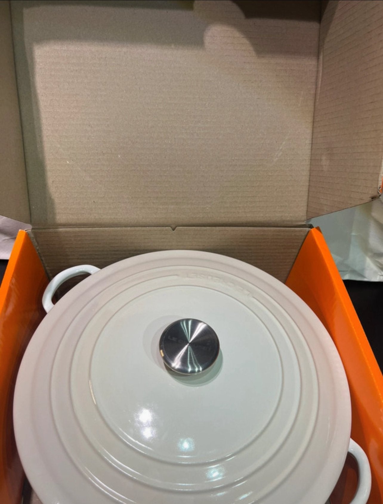 Le crueset - Meringue - 30cm, Gietijzer, Nieuw, Le Creuset, Verzenden