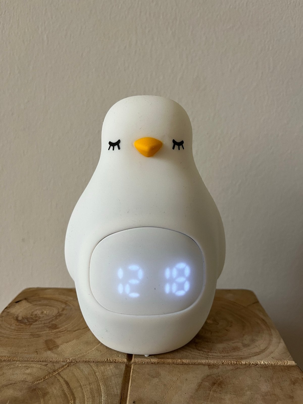 Luvion Penguin Slaaptrainer - Leer je kind wanneer op te sta, Verzenden, Zo goed als nieuw