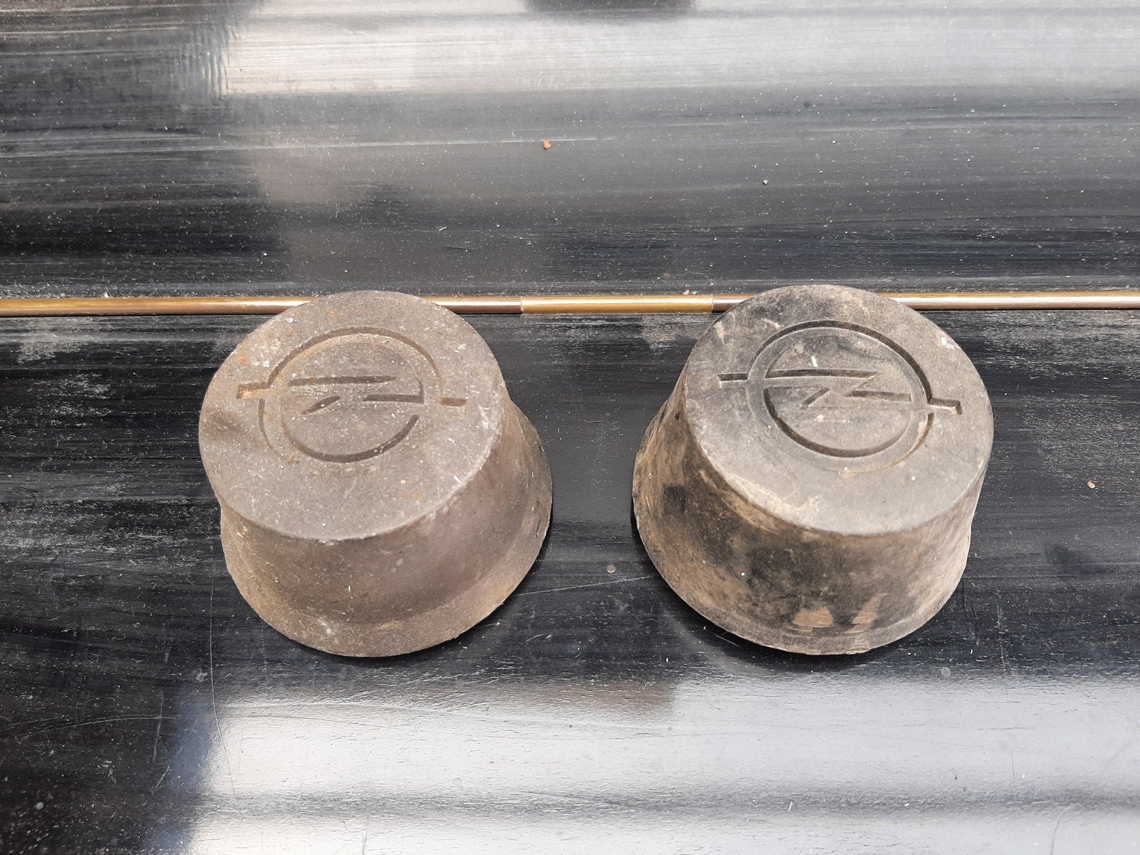 Oldtimer Opel naafdeksel, Ophalen of Verzenden, Gebruikt