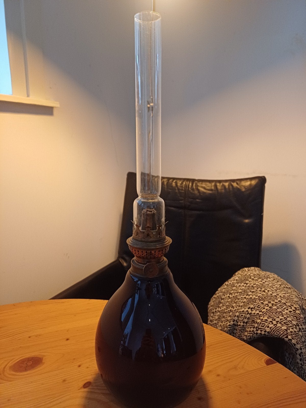 Vintage Kosmos Brenner Olielamp - Goede Staat, Antiek en Kunst, Antiek | Lampen, Ophalen of Verzenden