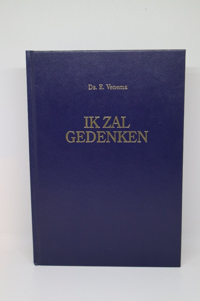 Ik zal gedenken - Ds. E. Venema, Ophalen of Verzenden, Zo goed als nieuw