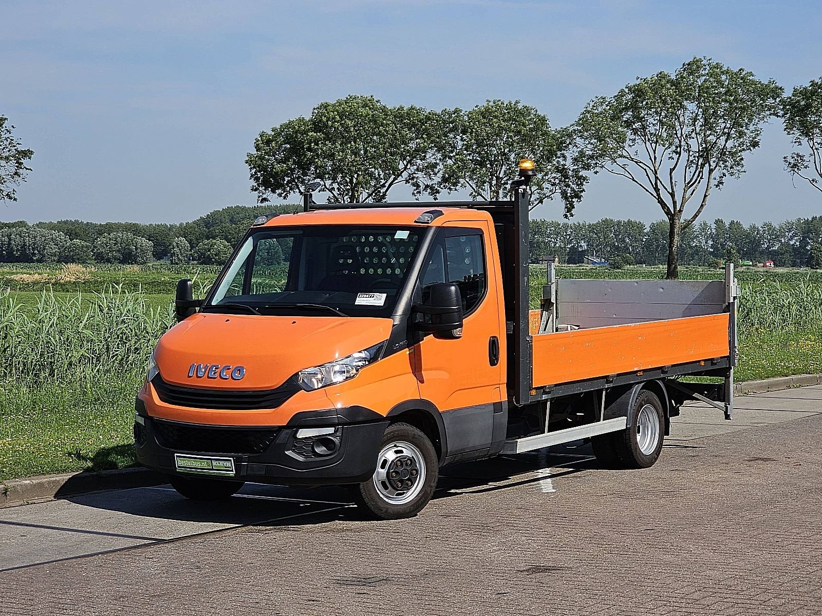 IVECO DAILY 35C14 ac laadklep euro6, 13 km/l, Gebruikt, Euro 6, Overige kleuren