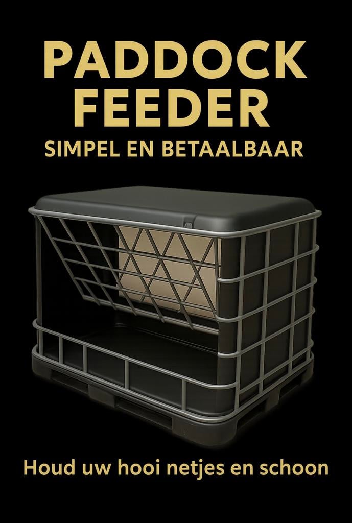 Hooiruif slowfeeder hooizak voerruif, Weidegang