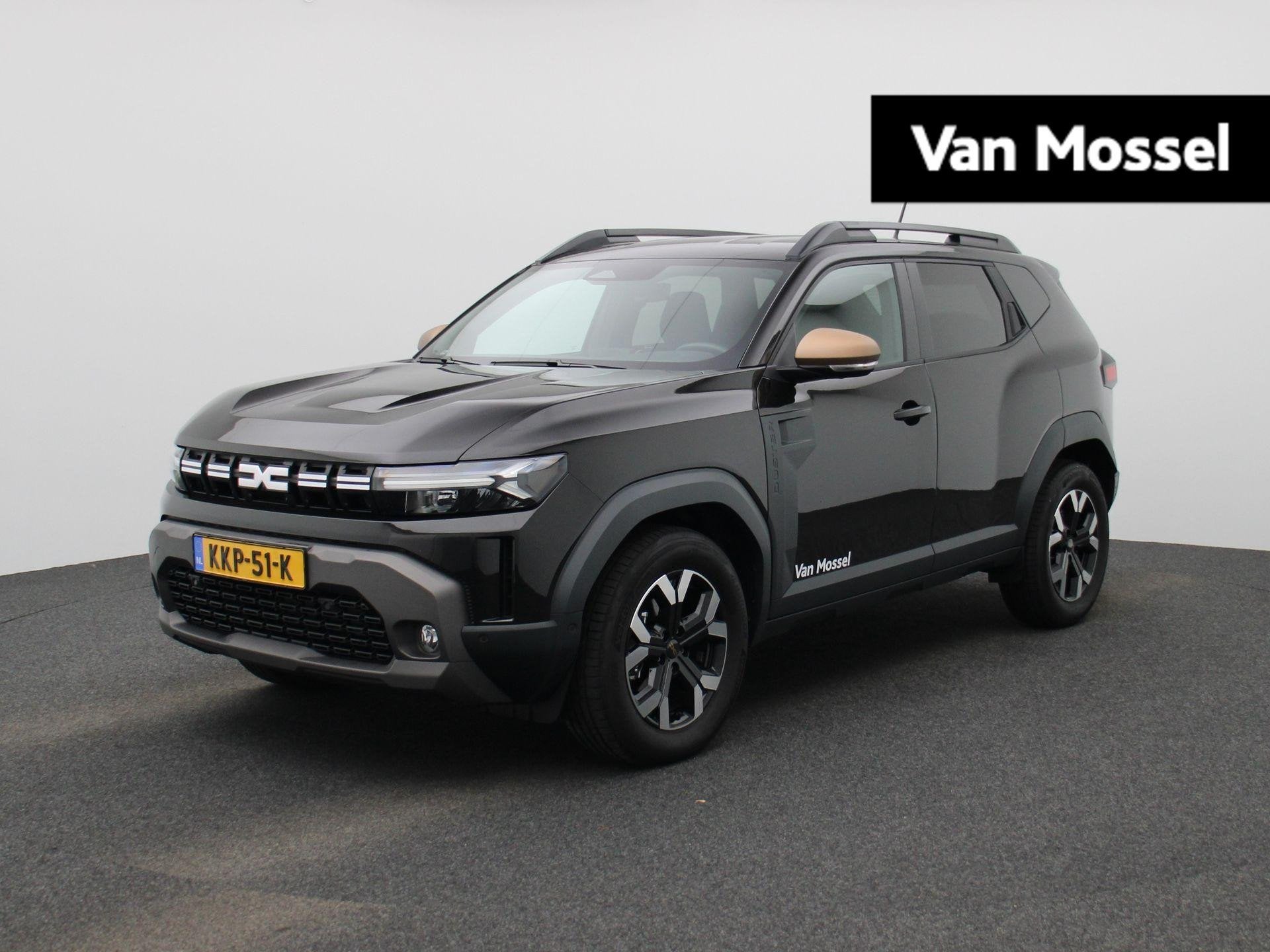 Dacia Duster 1.6 Hybrid 140 Extreme | 360-graden Multiview C, 4 cilinders, Duster, Parkeersensor, Zwart