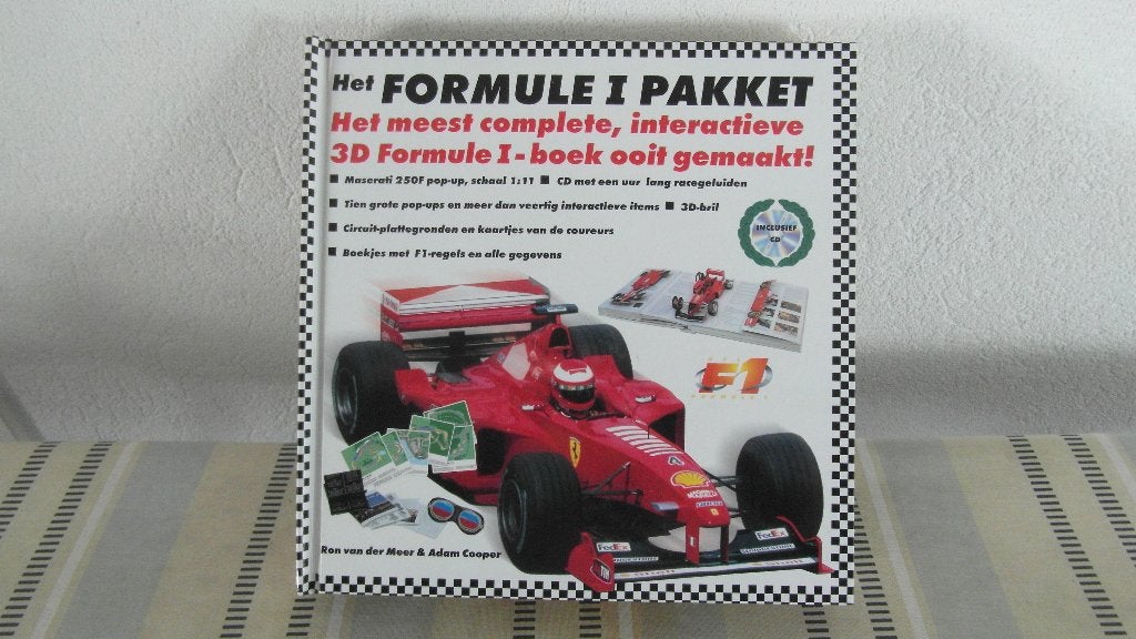 HET FORMULE I PAKKET ; groot POPUP-BOEK, goedkoop, Ophalen of Verzenden, Zo goed als nieuw, Algemeen