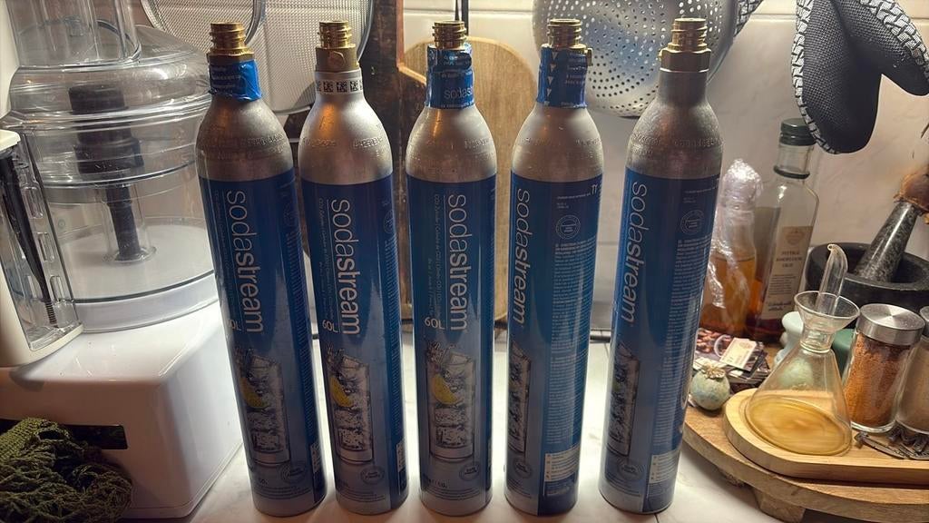 SodaStream CO2 cilinder 60L leeg, Ophalen, Refurbished