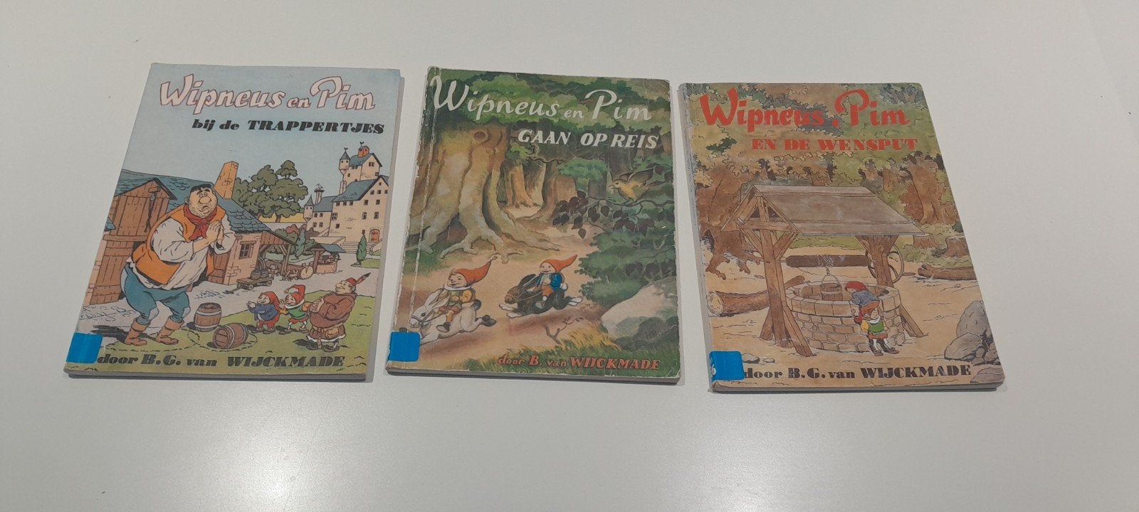Wipneus en Pim boeken - 3 delen, Boeken, Ophalen of Verzenden, Gelezen, B.G. van Wijkmade, Sprookjes