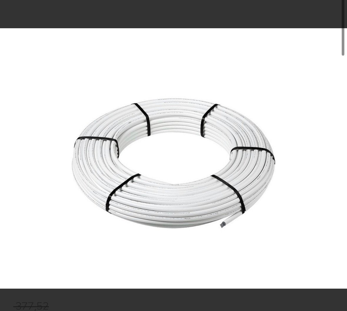 Nieuwe Viega Smartpress 4705 meerlagen buis 25x2,8mm 50m, Overige materialen, P, 6 meter of meer, P