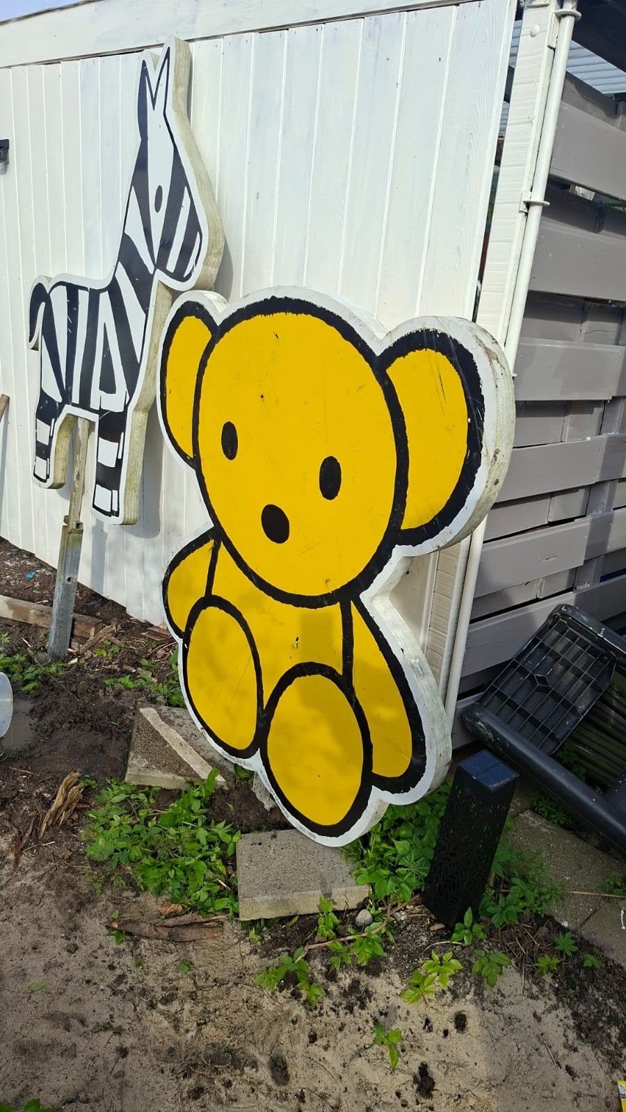 Originele Dick Bruna-figuren voor strandpalen, Ophalen, Gebruikt