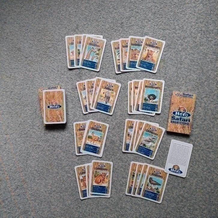 3x kwartet kaarten, Ophalen of Verzenden, Nieuw, Kwartet(ten)