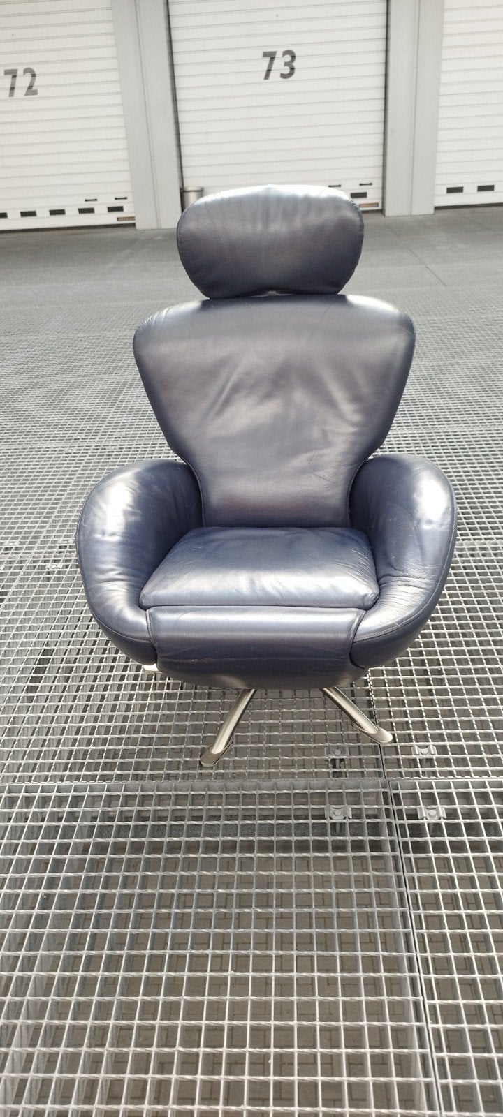 Cassina Dodo fauteuil - Leer, Gebruikt, 100 tot 125 cm, Design, Modern, Leer