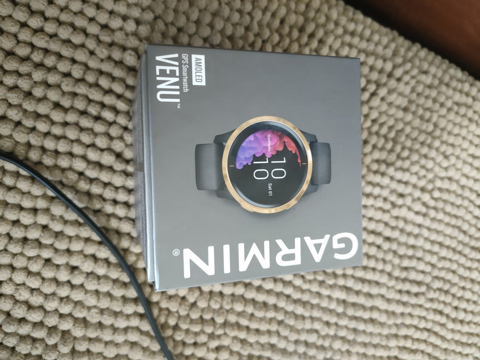 Garmin VENU GPS Amoled, Ophalen of Verzenden, Zo goed als nieuw, Overige merken