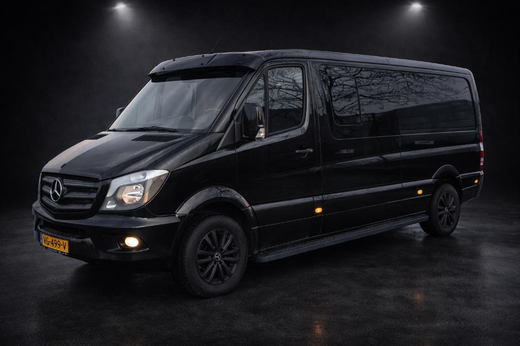 MERCEDES SPRINTER 316 CDI D.CAB 6 PLAATSEN, Auto's, Bestelauto's, 4 cilinders, Overige bekleding, Bedrijf, Diesel