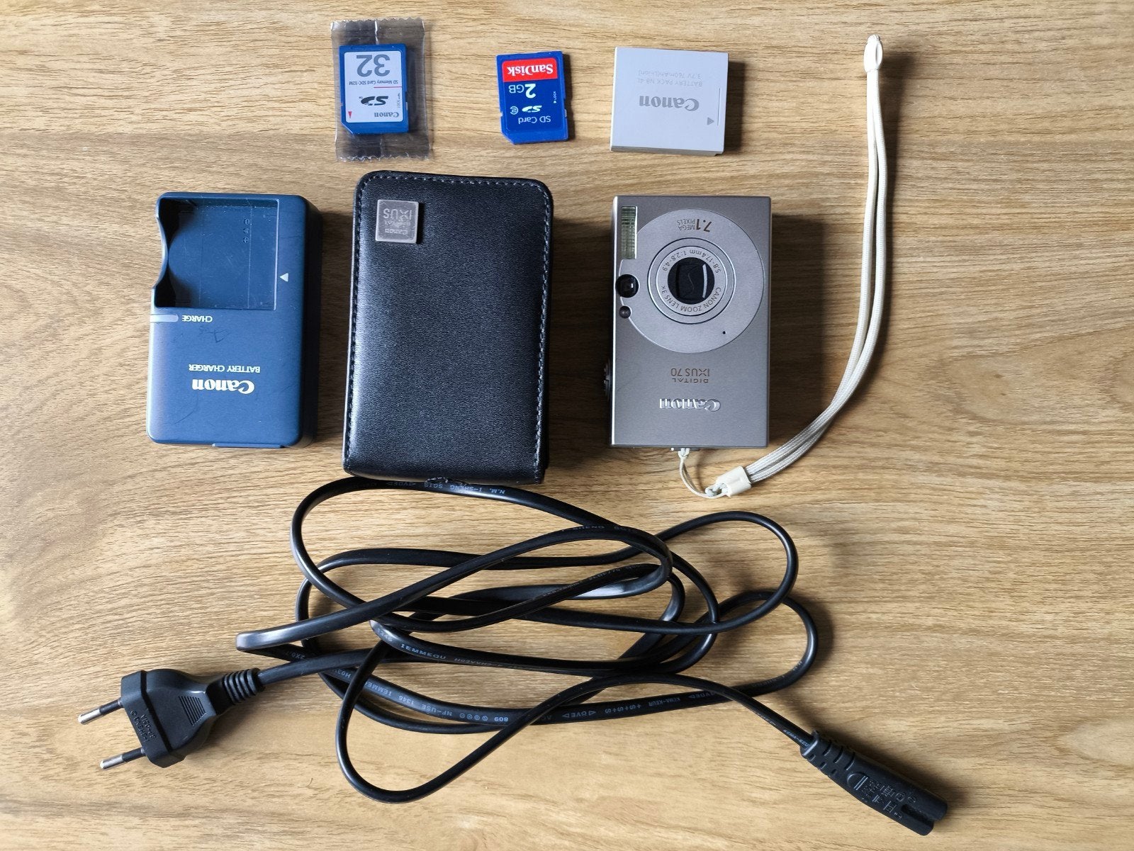 Canon Digital IXUS 70 Compactcamera - Compleet Pakket, Canon, Zo goed als nieuw, Compactcamera, 4 t/m 7 keer