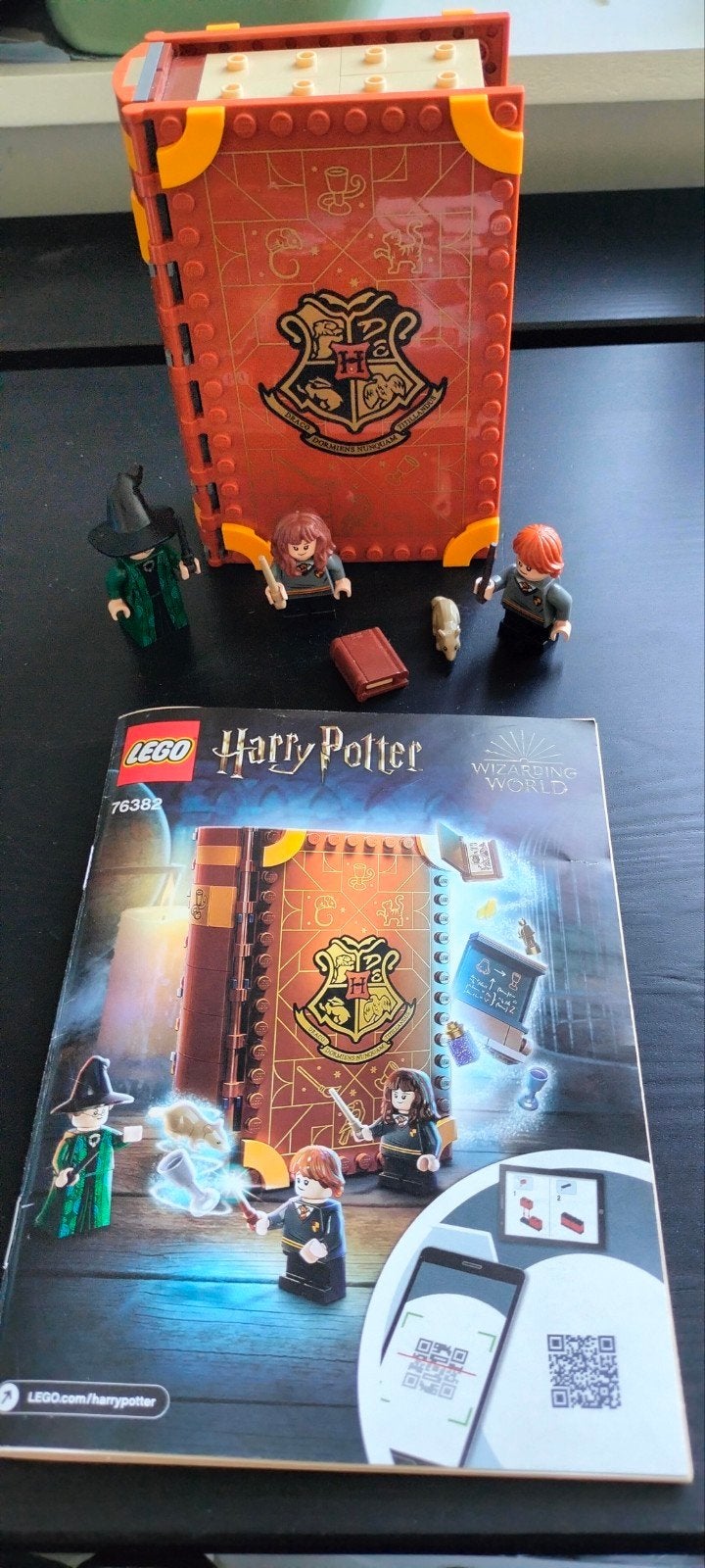 LEGO Harry Potter Zweinstein Moment: Transfiguratie les, Ophalen of Verzenden, Zo goed als nieuw, Overige merken