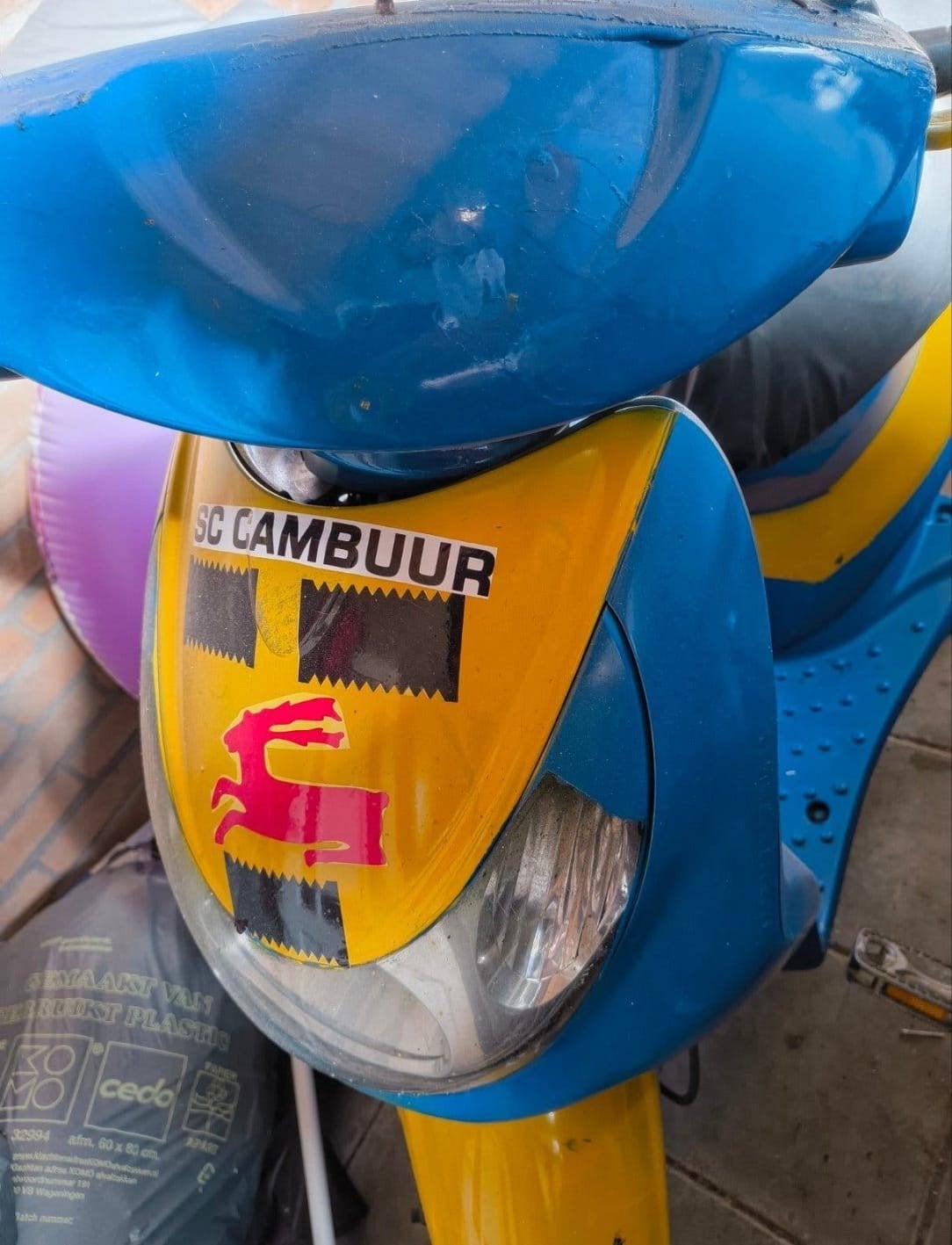 Peugeot Looxor 70cc Scooter - Cambuur kleuren, Ophalen, Gebruikt, Overige modellen