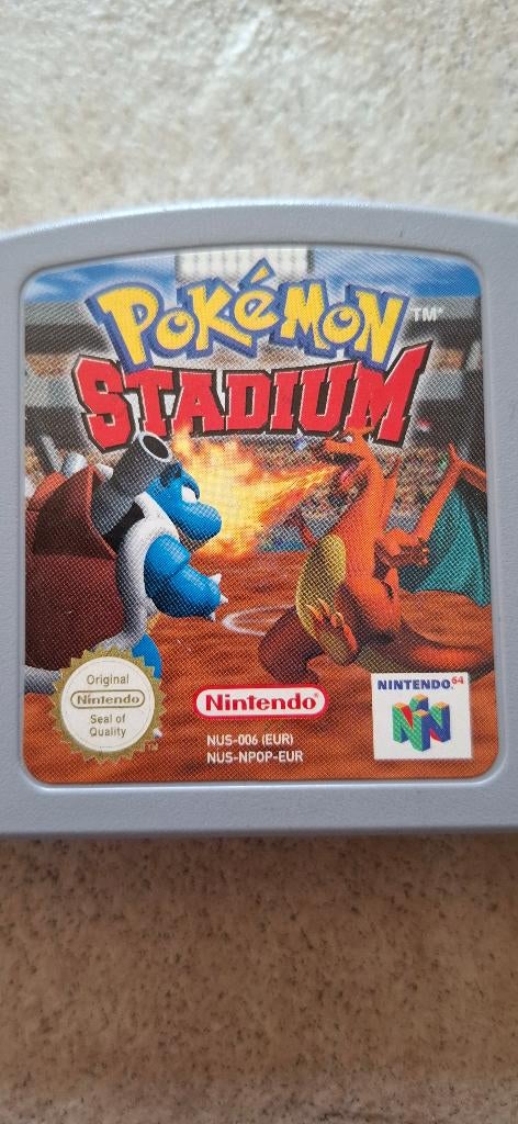 Pokémon Stadium – Nintendo 64 N64 – Originele Cartridge, 1 speler, Ophalen of Verzenden, Zo goed als nieuw, Vanaf 3 jaar