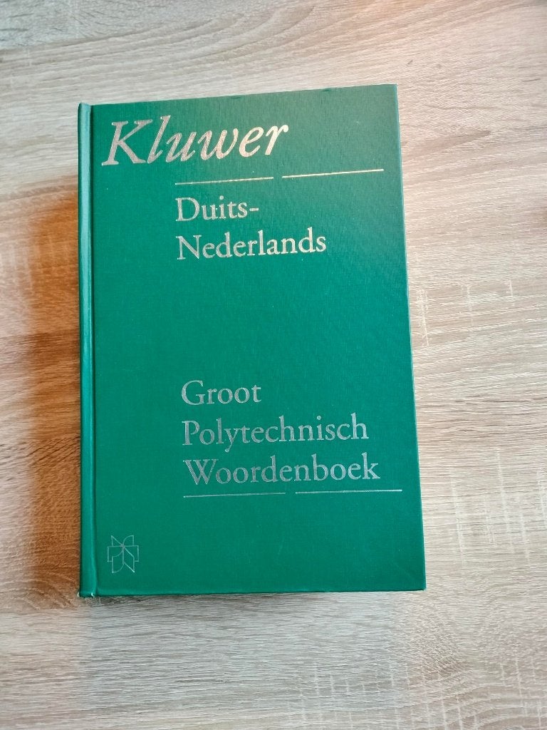 Kluwer - Groot Polytechnisch Woordenboek D-NL, Boeken, Kluwer, Koenen of Wolters, Duits, Ophalen
