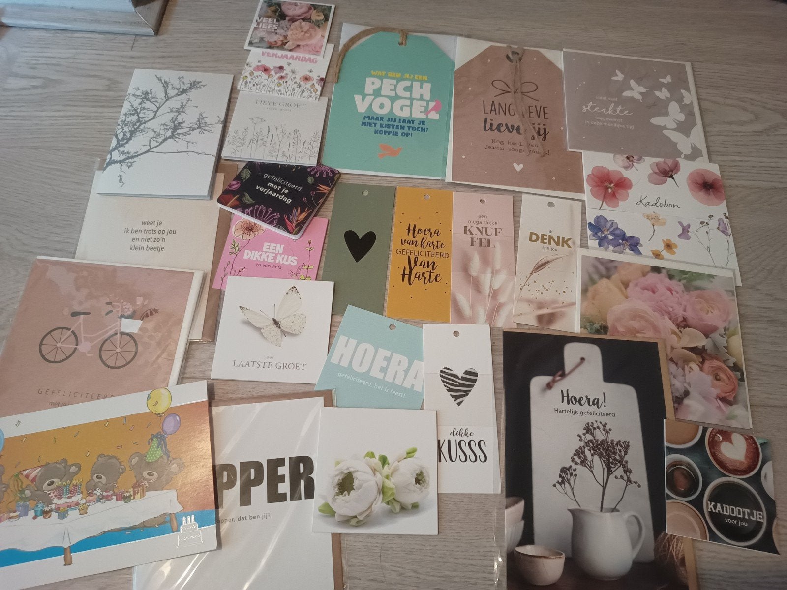 pakket kaarten en stickers, Ophalen of Verzenden, Nieuw, Papier of Karton, Overige merken