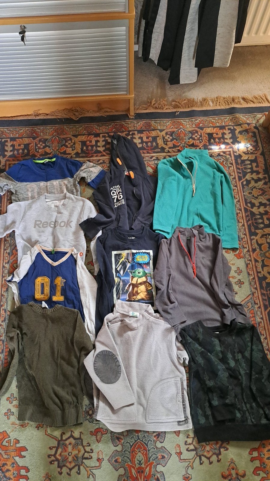 Kledingpakket Jongens Truien en Hoodies, Ophalen, Gebruikt, Reebok, Star Wars, Jongen