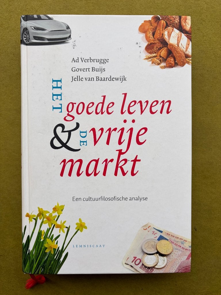 Het goede leven & de vrije markt, Boeken, Filosofie, Gelezen, Ophalen of Verzenden