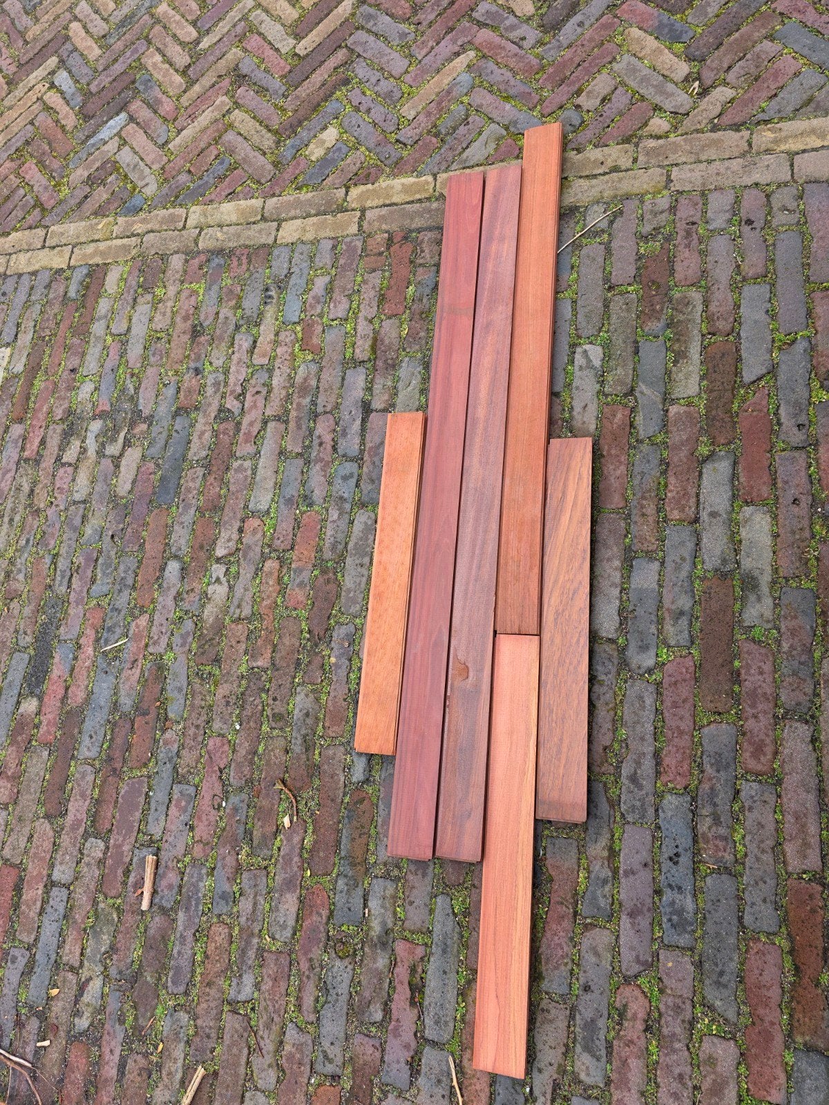 Jatoba vloerdelen, Doe-het-zelf en Verbouw, Vloerdelen en Plavuizen, 10 m² of meer, 10 tot 30 cm, Hout, 150 cm of meer