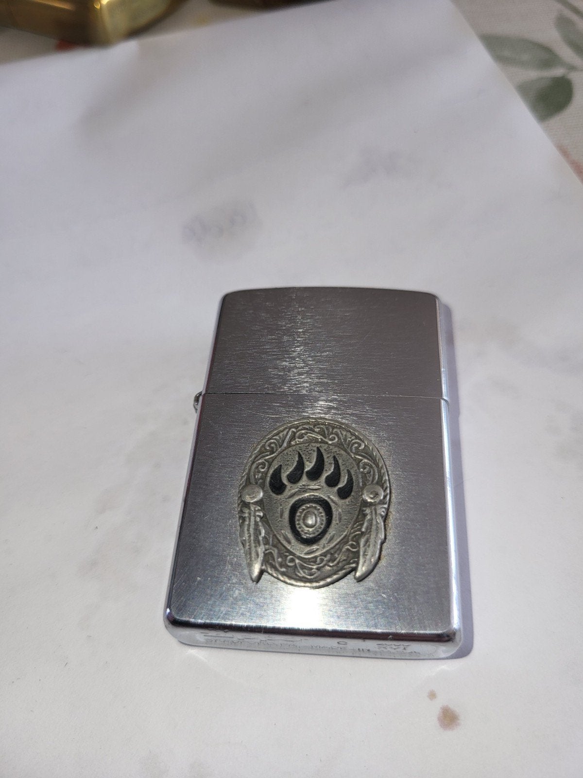 zippo uit de  verzameling, Ophalen of Verzenden, Gebruikt, Aansteker