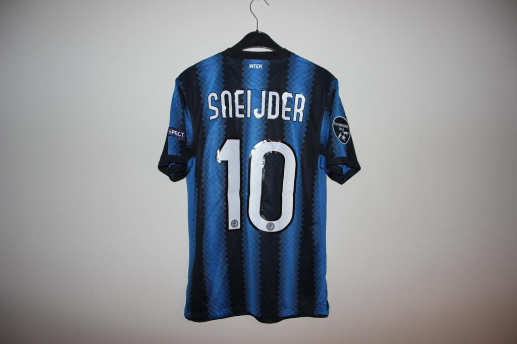 Authentiek Inter Milan Thuis 2010/2011 Wesley Sneijder #10, Verzamelen, Sportartikelen en Voetbal, Ophalen of Verzenden, Zo goed als nieuw