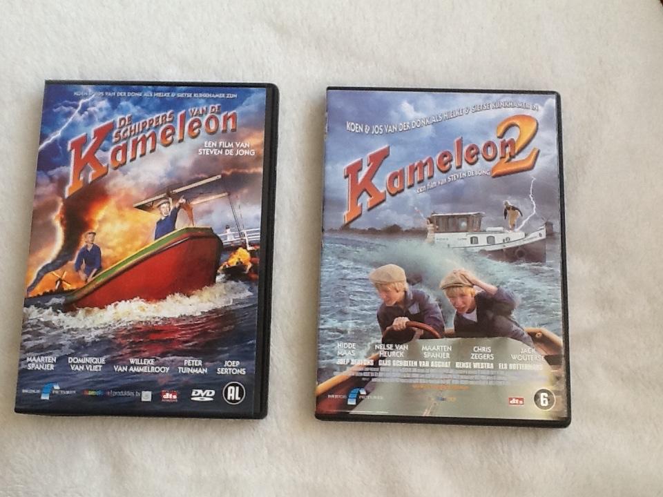 dvd schippers van de kameleon, Cd's en Dvd's, Dvd's | Kinderen en Jeugd, Ophalen, Avontuur, Alle leeftijden, Boxset