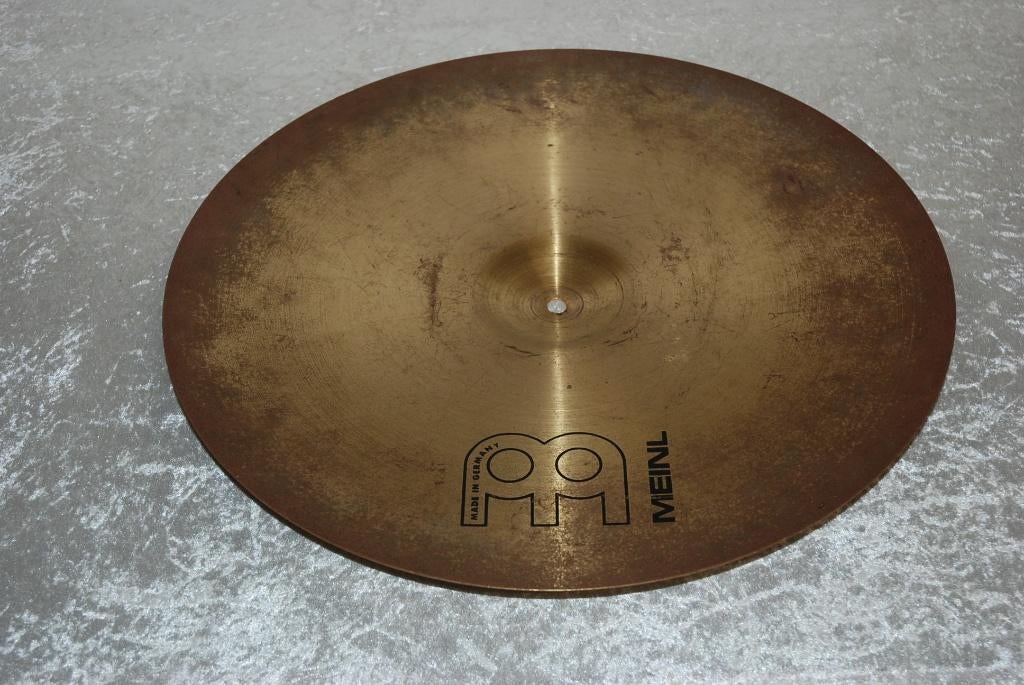 Meinl Meteor ride bekken brass 2019 gr 20 inch <25252414>, Gebruikt, ., Drums of Percussie, Ophalen of Verzenden