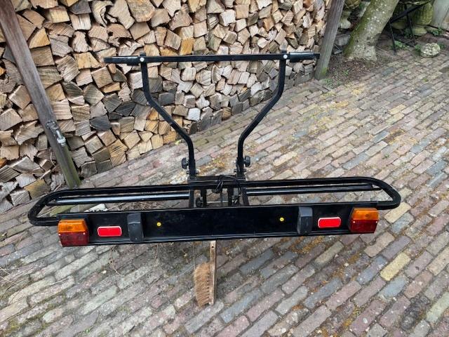 Stevige trekhaak fietsendrager voor 2 fietsen, Ophalen, 2 fietsen, Gebruikt, Trekhaakdrager