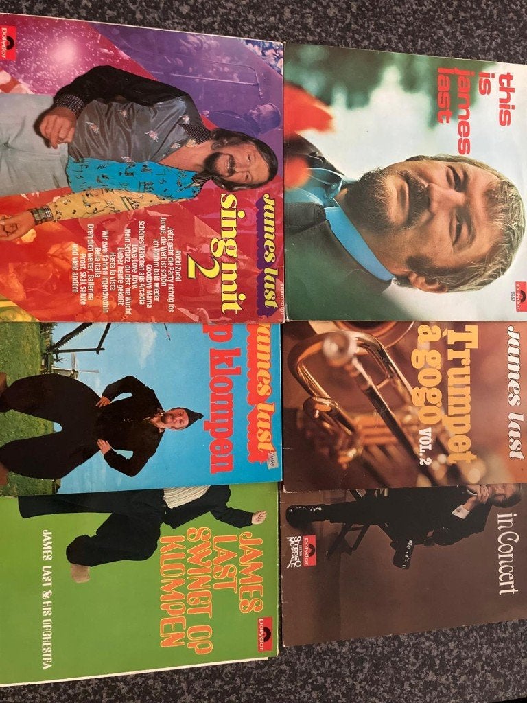 James Last – set van 6 LP’s – nette staat, Cd's en Dvd's, Vinyl | Overige Vinyl, Ophalen, Gebruikt, 12 inch, LP